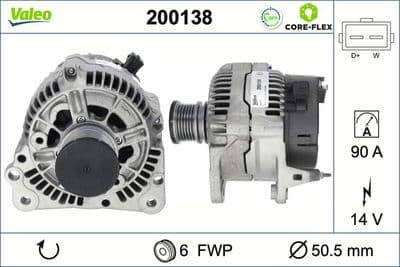 Alternador VALEO 200138