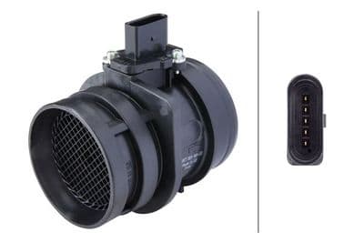Sensor de flujo de masa de aire / Sensor Maf HELLA 8ET 009 149-581