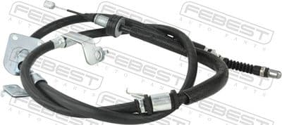Cable de accionamiento, freno de estacionamiento FEBEST 12100-D7LH