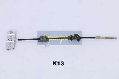 Cable de accionamiento, freno de estacionamiento JAPANPARTS BC-K13
