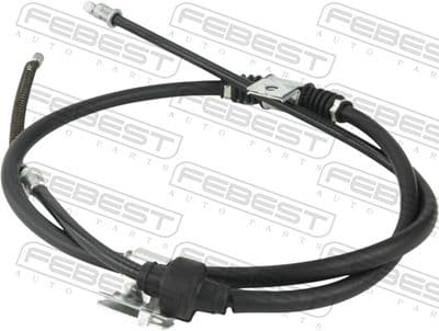 Cable de accionamiento, freno de estacionamiento FEBEST 04100-CYLH