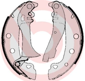 Juego de zapatas de frenos BREMBO S 23 503