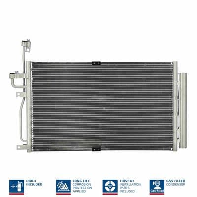 Condensador, aire acondicionado NISSENS 94977