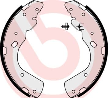Juego de zapatas de frenos BREMBO S 23 576