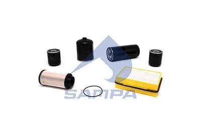 Juego de filtro SAMPA 040.711