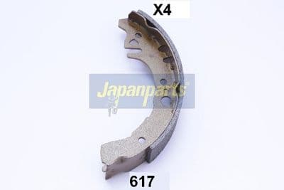 Juego de zapatas de frenos JAPANPARTS GF-617AF
