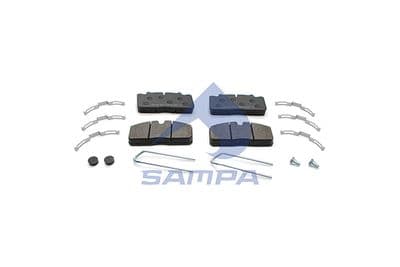 Juego de balatas de freno SAMPA 096.606