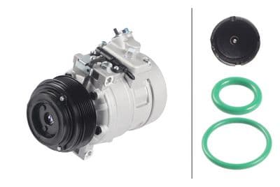 Compresor, aire acondicionado HELLA 8FK 366 203-831