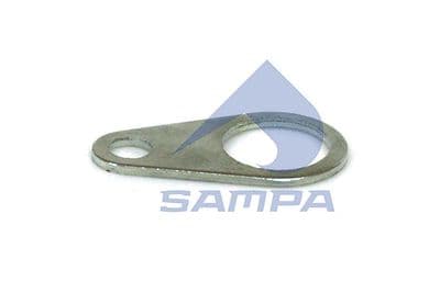 Chapa de soporte, perno de zapata de frenos SAMPA 114.144