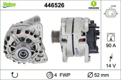 Alternador VALEO 446526