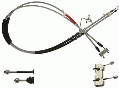 Cable de accionamiento, freno de estacionamiento TRW GCH556