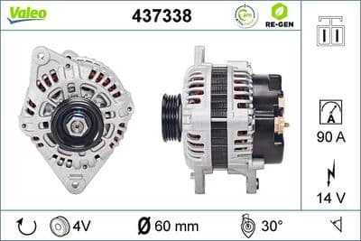 Alternador VALEO 437338