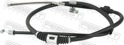 Cable de accionamiento, freno de estacionamiento FEBEST 04100-CYRH