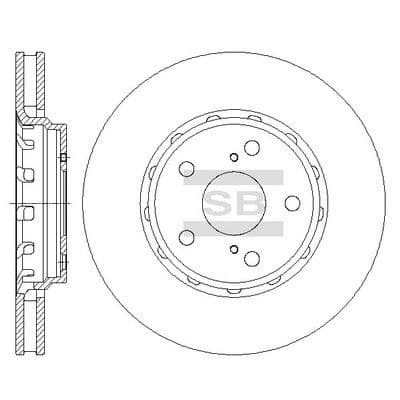 Disco de freno Hi-Q SD4063