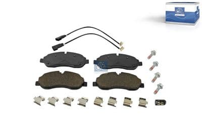 Juego de balatas de freno DT Spare Parts 13.93108