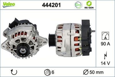 Alternador VALEO 444201