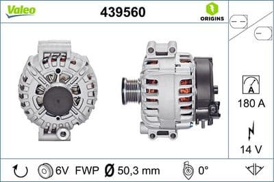 Alternador VALEO 439560