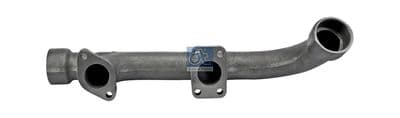 Colector de escape, sistema de escape DT Spare Parts 1.10671