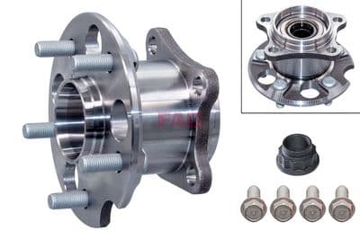 Juego de balero de rueda Schaeffler FAG 713 6189 40