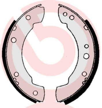 Juego de zapatas de frenos BREMBO S 23 566
