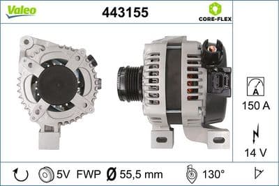 Alternador VALEO 443155