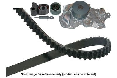 Bomba de agua + juego de correa de distribución Kavo Parts DKW-3007