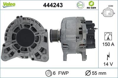 Alternador VALEO 444243