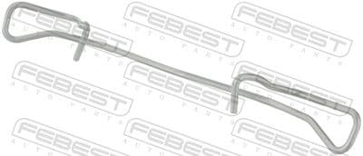 Resorte, balata del freno de disco FEBEST 0103-001