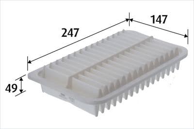 Filtro de aire VALEO 585827