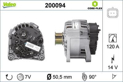 Alternador VALEO 200094