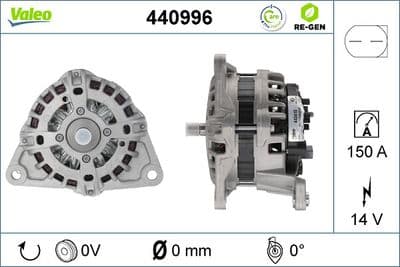Alternador VALEO 440996