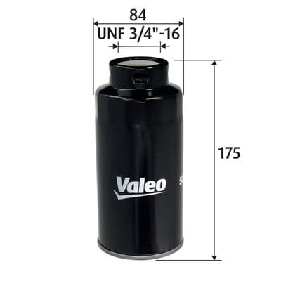 Filtro combustible VALEO 587757