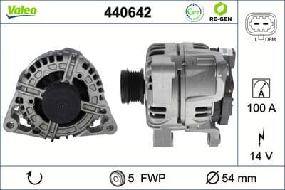 Alternador VALEO 440642