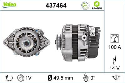 Alternador VALEO 437464
