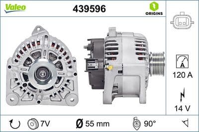 Alternador VALEO 439596