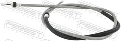 Cable de accionamiento, freno de estacionamiento FEBEST 02100-G15RA