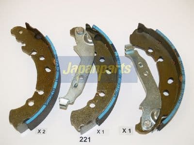 Juego de zapatas de frenos JAPANPARTS GF-221AF