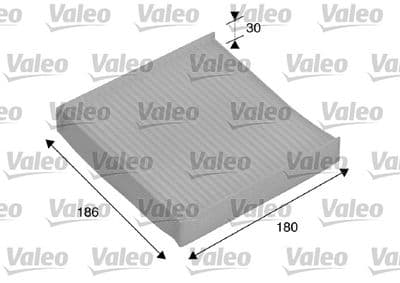 Filtro, aire del interior VALEO 698886