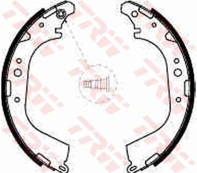 Juego de zapatas de frenos TRW GS8501