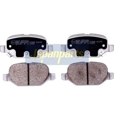 Juego de balatas de freno JAPANPARTS PP-0224AF