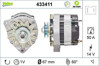 Alternador VALEO 433411