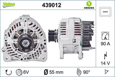 Alternador VALEO 439012