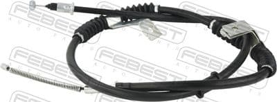 Cable de accionamiento, freno de estacionamiento FEBEST 10100-J200LH