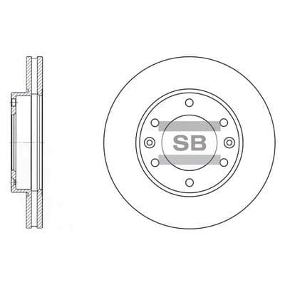 Disco de freno Hi-Q SD2036