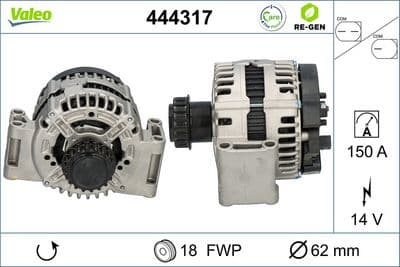 Alternador VALEO 444317
