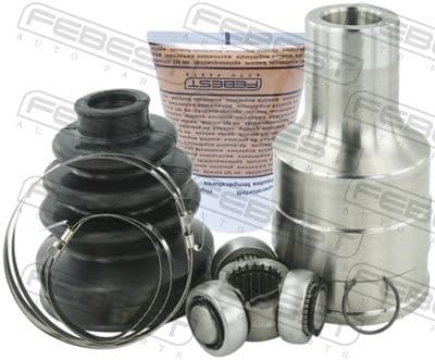 Juego de articulación, eje de transmisión FEBEST 0711-RM413RH