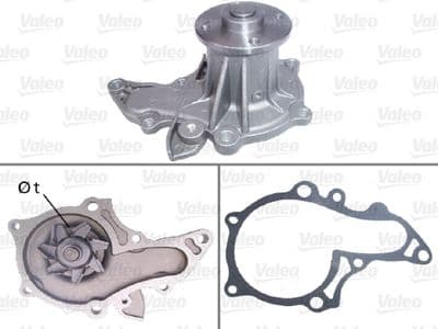 Bomba de agua, refrigeración del motor VALEO 506426