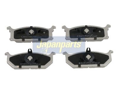 Juego de balatas de freno JAPANPARTS PA-804AF