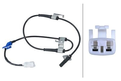 Sensor, revoluciones de la rueda HELLA 6PU 358 268-801