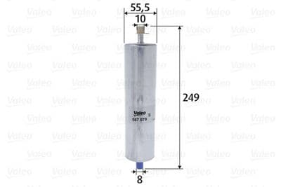 Filtro combustible VALEO 587079